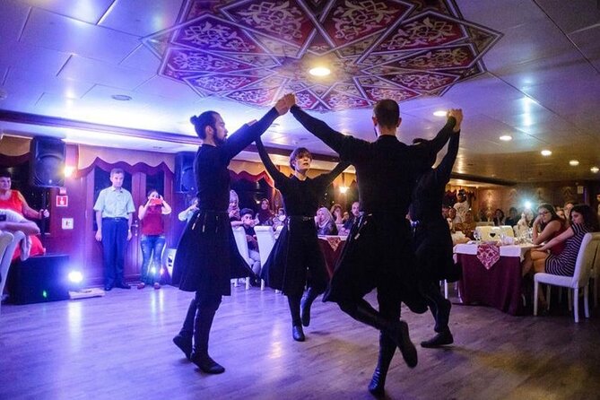 Istanbul Bosphorus Cruise Dinner, Drinks & Show with Pickup - Turkish dancing after dinner