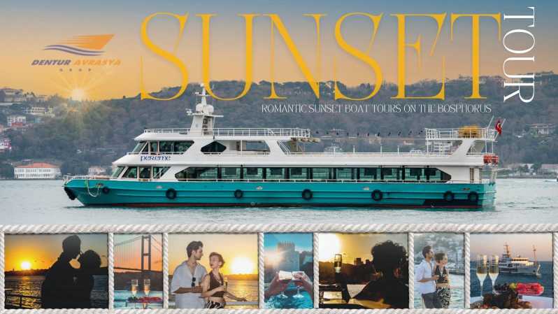 Istanbul: Bosphorus Sunset Cruise with Drinks & Snack - Starting at Kabataş beside Dolmabahçe Palace