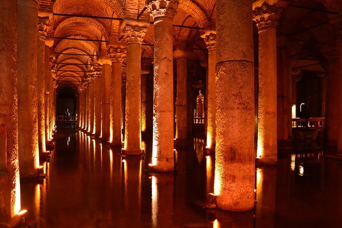 Istanbul Highlights: Guided Tour with Turkish Tea or Coffee - Basilica Cistern: an atmospheric underground pause
