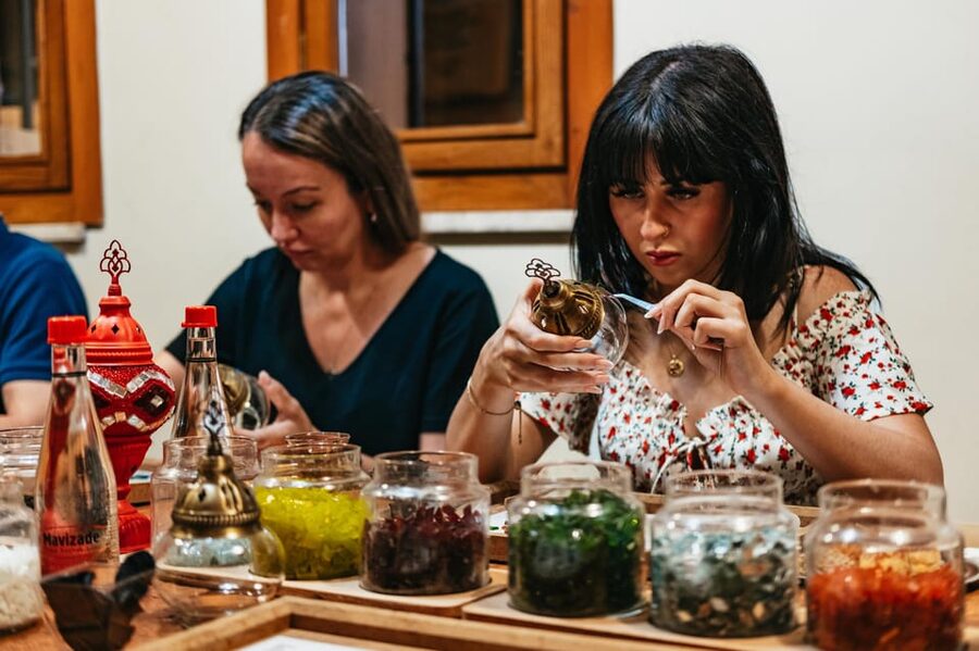 Istanbul:Original Turkish Mosaic Lamp Workshop w/ Snacks - Tea, coffee, cookies, and the drying break