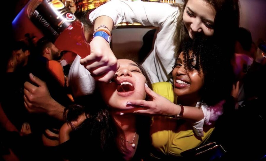Istanbul: Party Pub Crawl with Party Bus - Starting with games, raki, and quick introductions