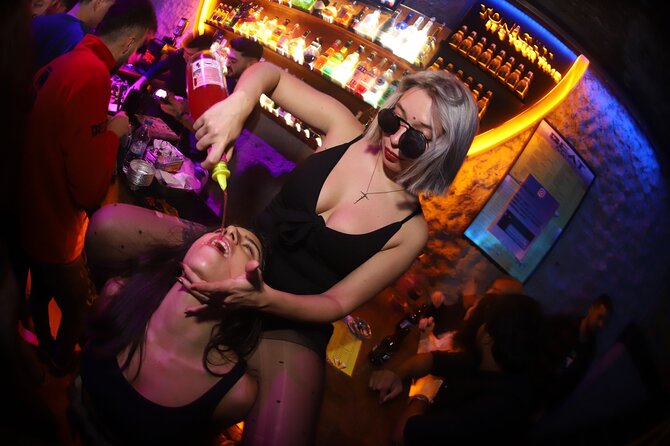Istanbul Party Pub Crawl with Party Bus in Sultanahmet and Taksim - Starting near the Blue Mosque at Just Bar