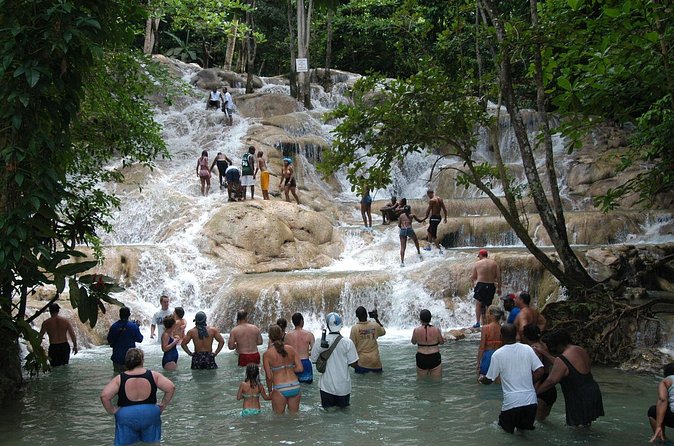 Jamaica Dunn's River Falls Party Cruise with Snorkeling - Transportation is the part to watch
