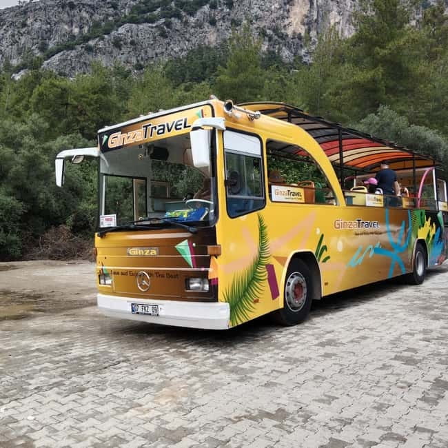 Kemer: Party Bus to Goynuk Canyon with Entrance Ticket - Key points to know before you book