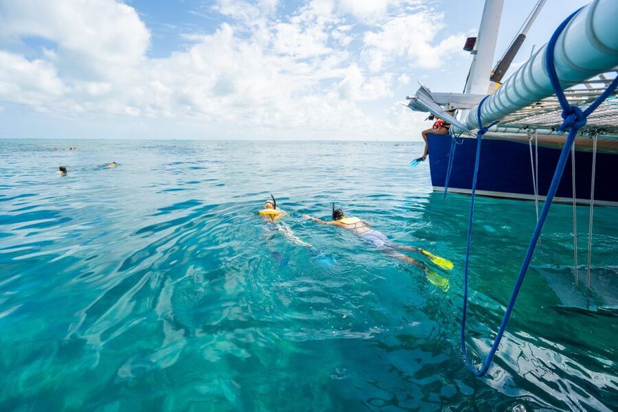 Key West: Afternoon Reef Snorkel Tour with Open Bar - Reaching the reef from Lazy Way Lane