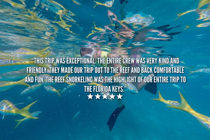 Key West Afternoon Snorkel Sail with Unlimited Cocktails! - How crowded is the Marquesa?