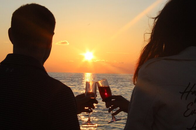 Key West Cocktail Cruise Adults Only Sunset Cruise with Open Bar - The sunset view from the water