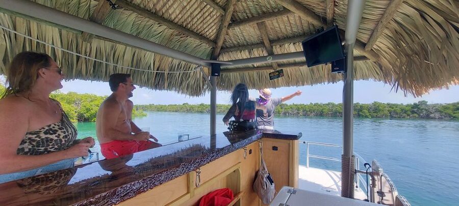 Key West: Private Tiki Bar Party Boat & Mini Sandbar - What your captain handles during the ride