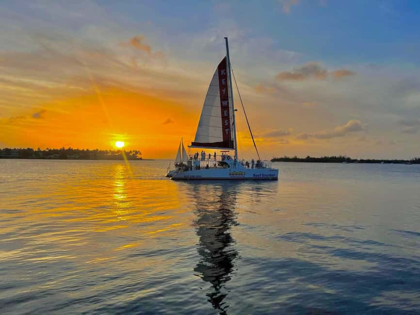 Key West Signature Sunset Cruise with Open Bar, Food & Music - The open bar and what you actually get to eat