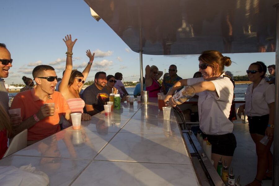 Key West: Sunset Dinner Cruise with Open Bar & Live Music - Live music on the upper deck