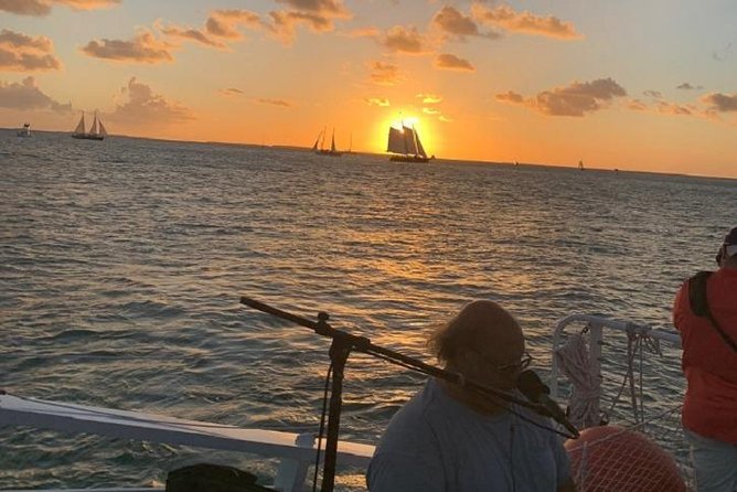 Key West Sunset Sail with Live Music, Drinks and Appetizers - Boarding the 65-foot catamaran