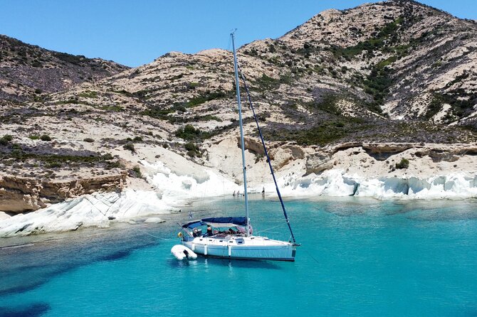 Kleftiko Poliegos and Round Trip Of Milos Island Lunch & Open bar - The essentials at a glance