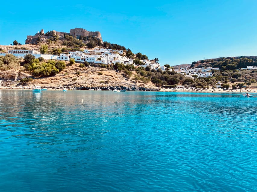 Kolymbia: All Inclusive Cruise to Stegna & Tsambika Beach - What the open bar really adds