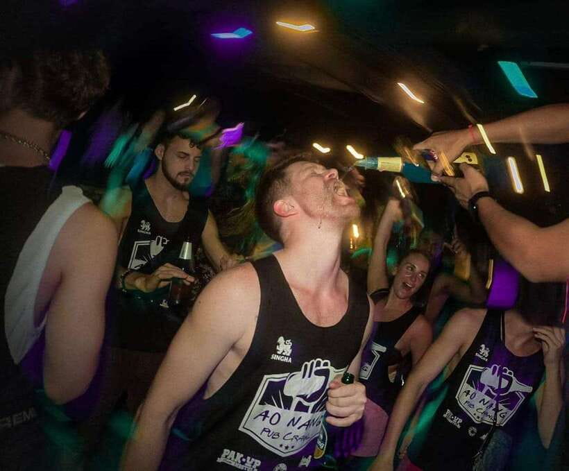 Krabi Pub Crawl - The Best Nightlife Tour in Ao Nang! - What the club stop adds to the night