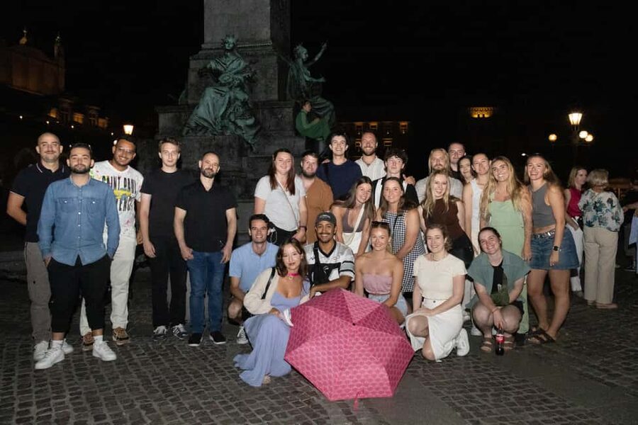 Krakow: Pub Crawl 1H Open Bar, VIP Entry & Welcome Shots - Starting at Adam’s Statue at 9 PM