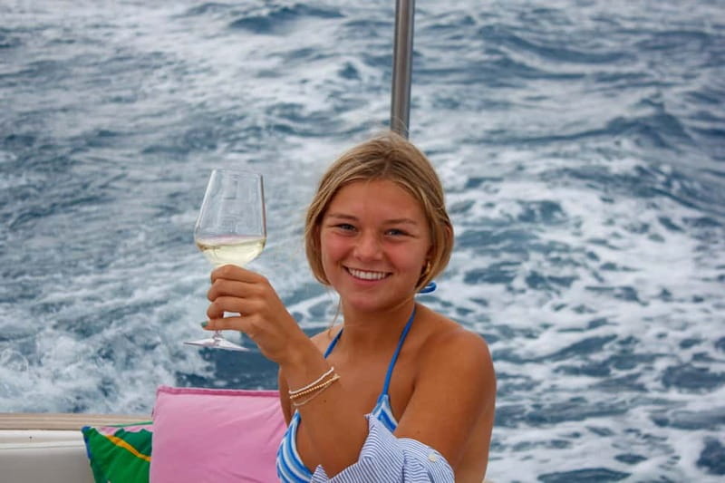 La Spezia: Gulf of Poets Sunset Cruise with Drinks - Swimming, snorkeling, and floating platforms
