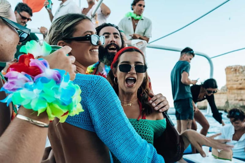 Lagos: Booze Cruise - Lagos sets the tone before the boat leaves