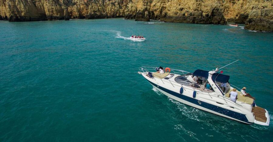 Lagos: Luxury Yacht Charter with Drinks & Tapas - A private yacht is the point of this Lagos outing
