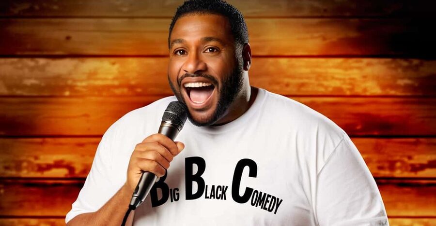 Las Vegas: Big Black Comedy Show with Drink - The 8:30pm start time shapes the evening