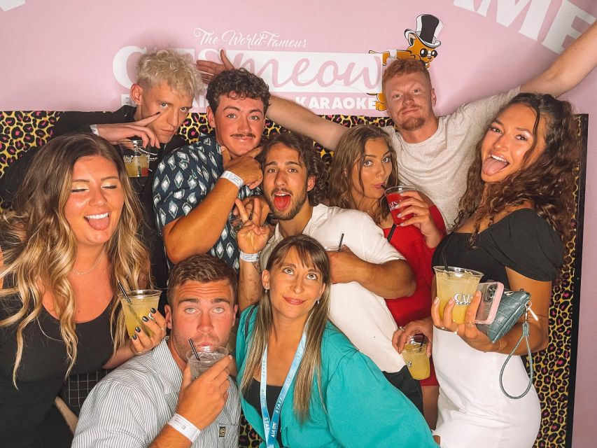 Las Vegas Fremont Street Bar Crawl (party bus add-on option) - Free entry and drink specials: where the $36 goes