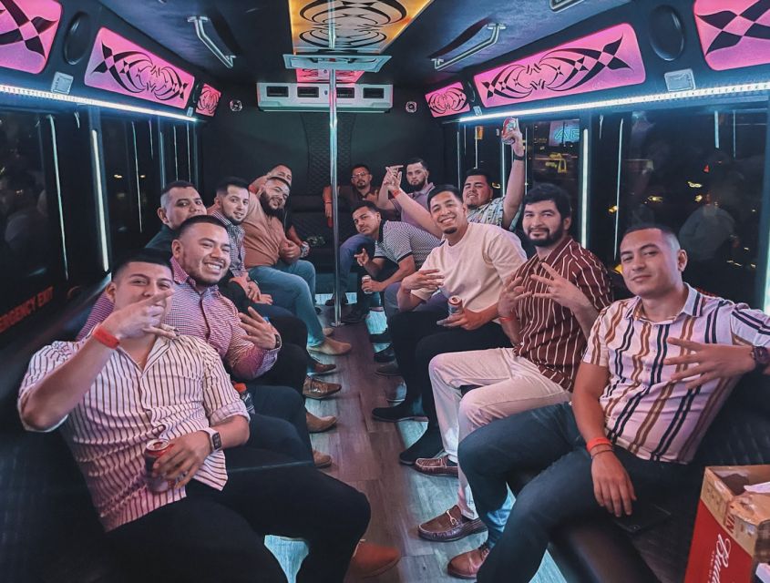 Las Vegas Fremont Street Bar Crawl (party bus add-on option) - Adding the party bus to the Las Vegas Strip