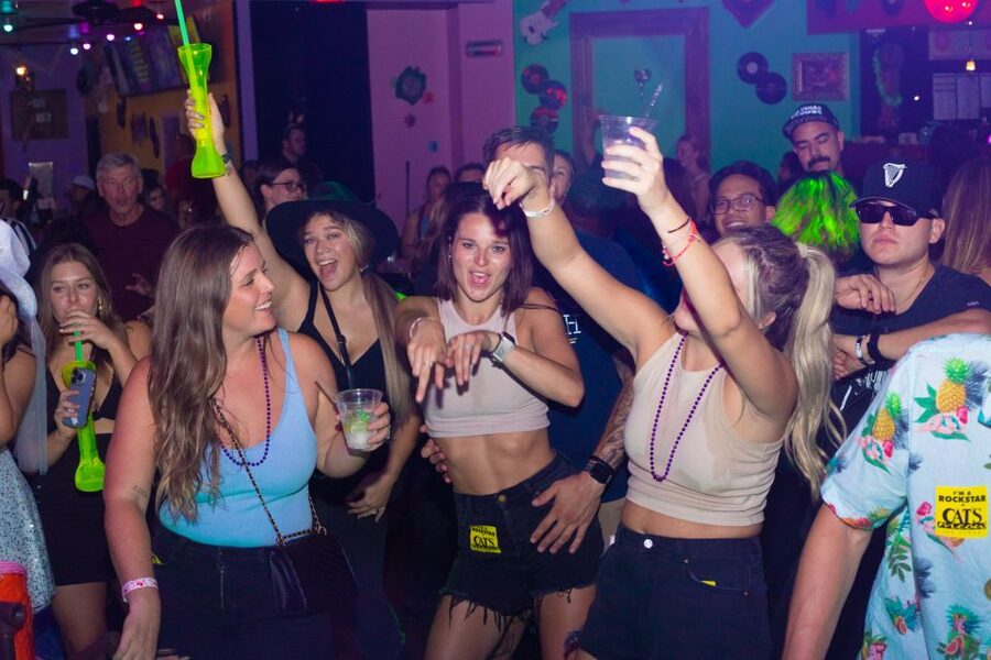 Las Vegas Fremont Street Bar Crawl (party bus add-on option) - Who will get the most from this night