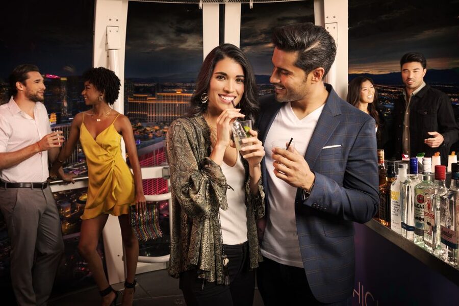 Las Vegas: High Roller Entry Ticket with In-Cabin Open Bar - Why the High Roller works so well for first views of Las Vegas