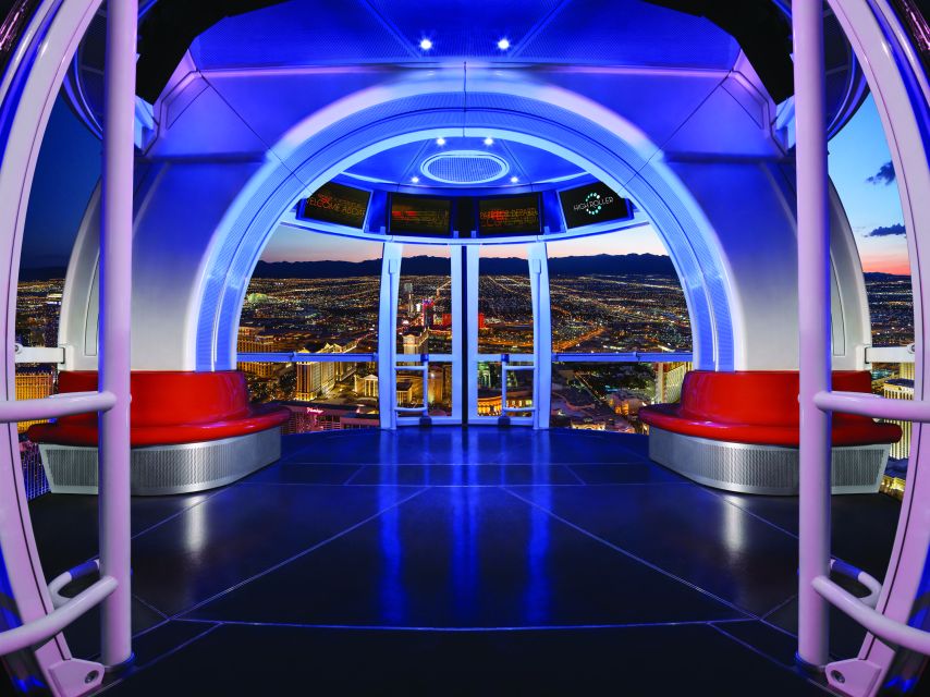Las Vegas: High Roller Entry Ticket with In-Cabin Open Bar - Practical advice for a smoother ride