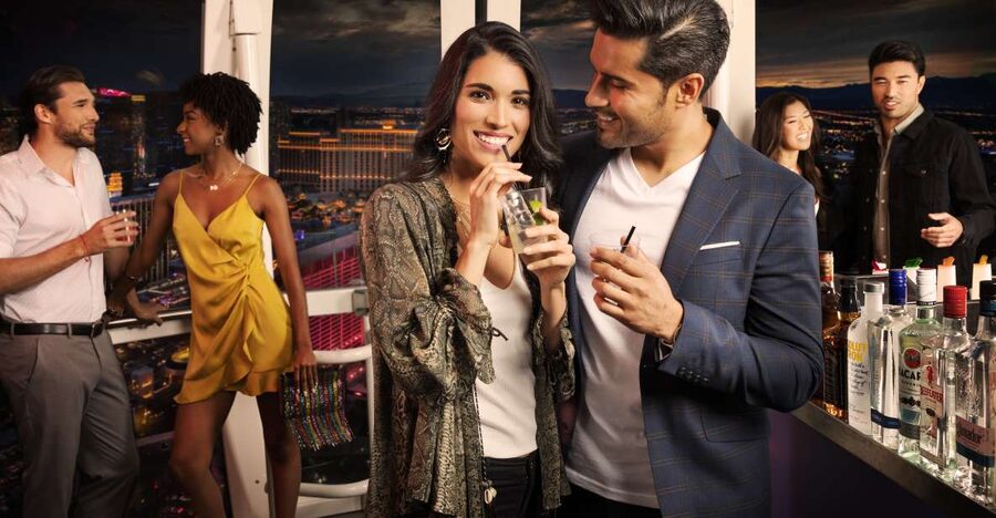 Las Vegas: High Roller Entry Ticket with In-Cabin Open Bar - Getting to the cabin at the LINQ