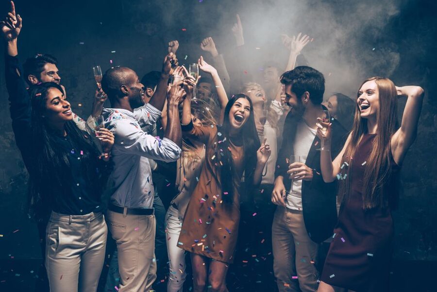 Las Vegas: Party Bus Nightlife Guided Tour - The party bus rides are the social center