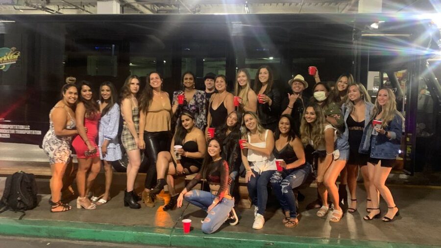Las Vegas: Private Party Bus Tour Of Vegas Strip w Champagne - What the champagne toast adds