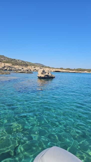 Latsi Blue Lagoon: Private Yacht with Drinks - A 45-minute stop at a quieter natural harbor