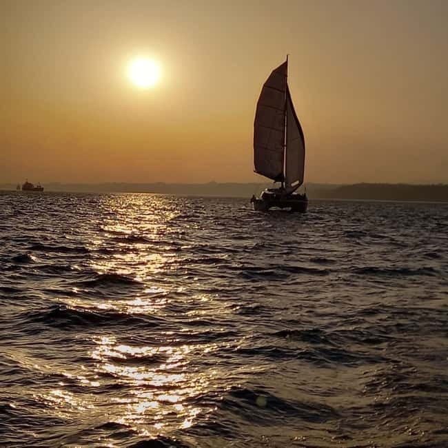 Lisbon: Catamaran Cruise with Drinks & Pastel de Nata - The boat, seating, and comfort