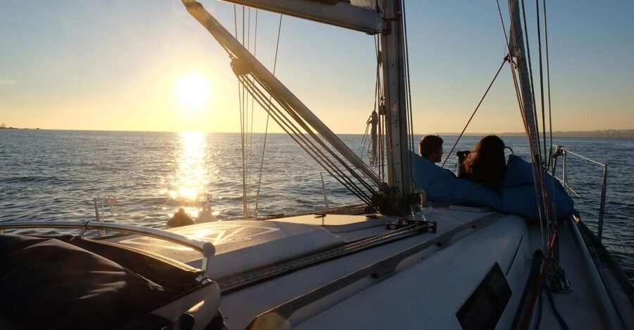 Lisbon: City Skyline Sailboat Cruise with Drink and Snacks - The real cost at $45