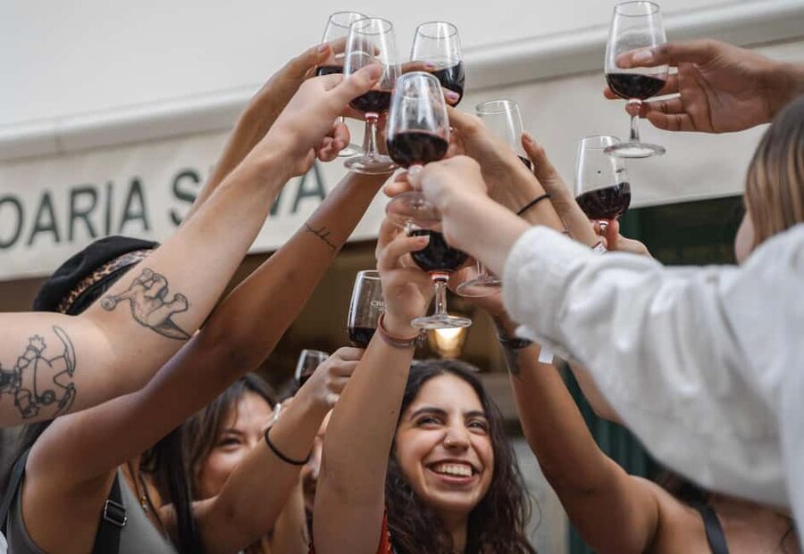 Lisbon Food Tour with Drinks and Food Included - Ginjinha, green wine, and the drink side