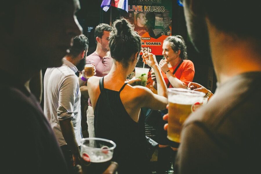 Lisbon: Pub Crawl with Open Bar (Premium Upgrade Available) - Bairro Alto gives the night its first shape