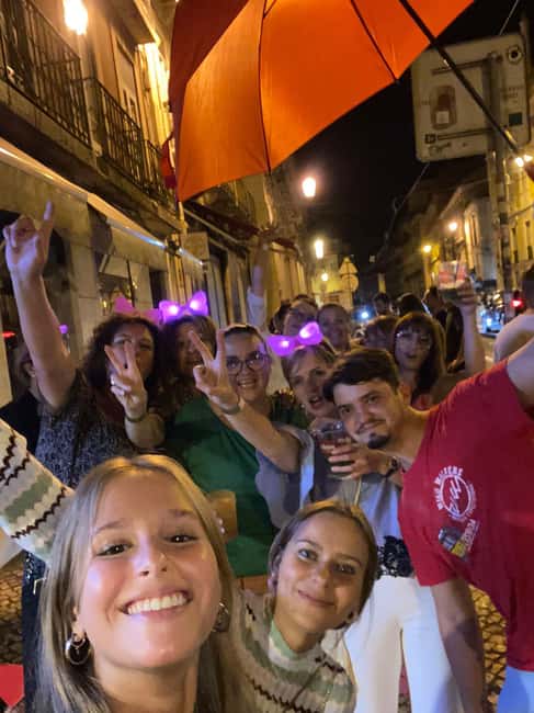 Lisbon: Pub Crawl with Open Bar (Premium Upgrade Available) - What the $23 price really buys you