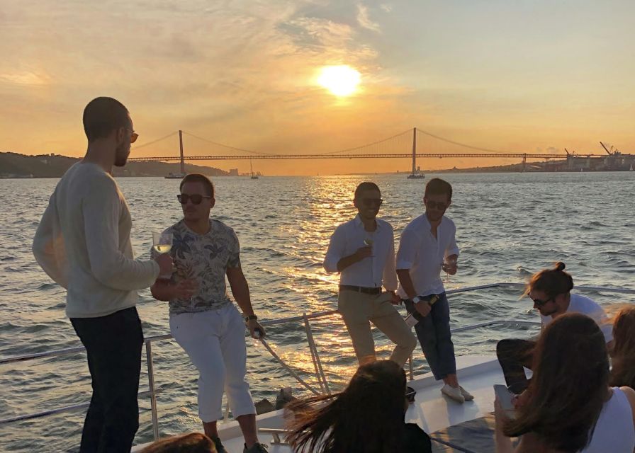 Lisbon: Sunset Cruise with Drinks - Drinks, snacks, and comfort aboard