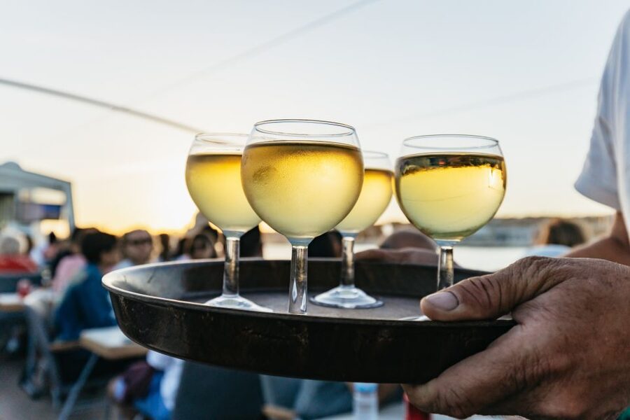 Lisbon: Sunset Cruise with Welcome Drink and Snacks - MAAT, the lighthouse, and Belém