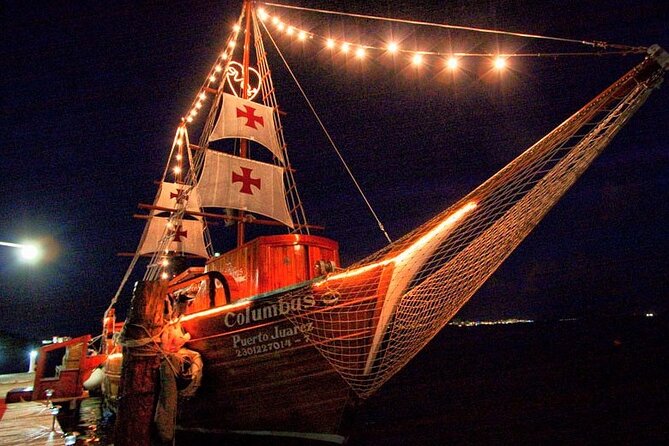 Live a Romantic Night Cruise Dinner at COLUMBUS (open bar included) - Hotel pickup from four resort areas