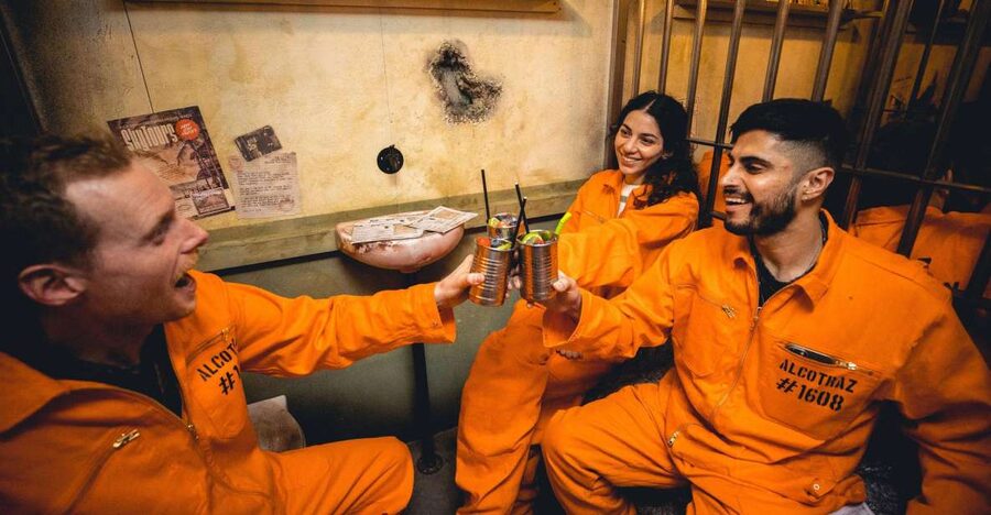 Liverpool: Alcotraz Immersive Prison Cocktail Experience - From the prison set to the cocktail bar