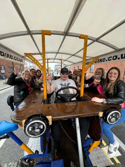 Liverpool: Party Bike Tour with Beer, Prosecco or Cider - Key points to know before you book
