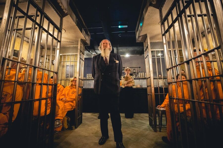 London: Alcotraz Immersive Prison Cocktail Experience Ticket - Smuggling the bottle past the Warden