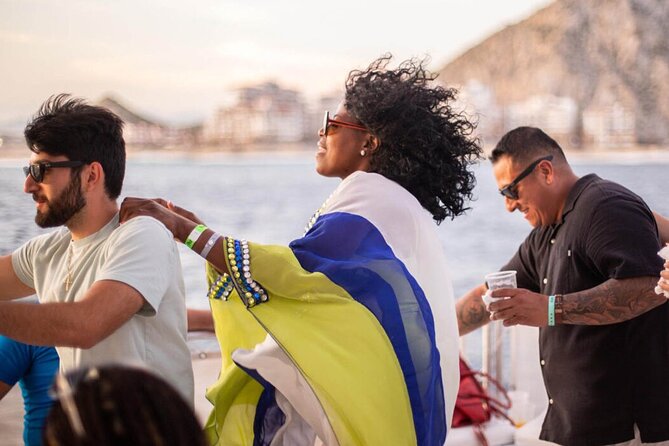 Los Cabos Sunset Party Cruise - Cabo’s landmarks from the water