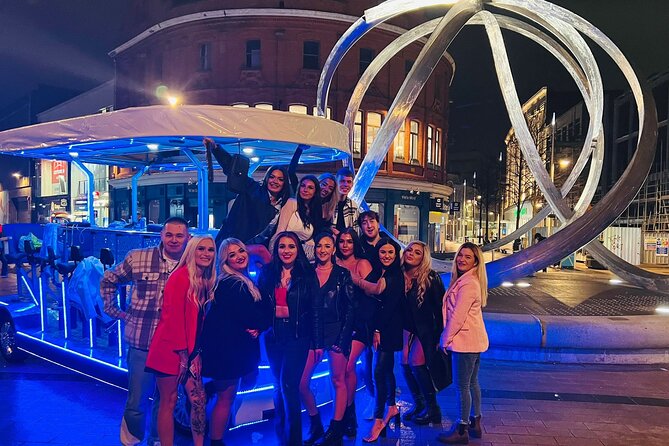 Luxury Party Bike Tour of Belfast City (Individual Seat) - Understanding the nine listed route stops