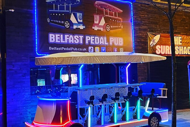 Luxury Party Bike Tour of Belfast City (Individual Seat) - The social side of the ride