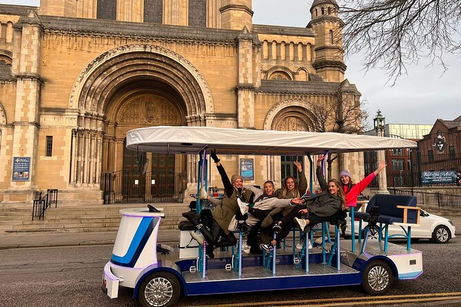 Luxury Party Bike Tour of Belfast City (Individual Seat) - Bring-your-own drinks and practical comfort