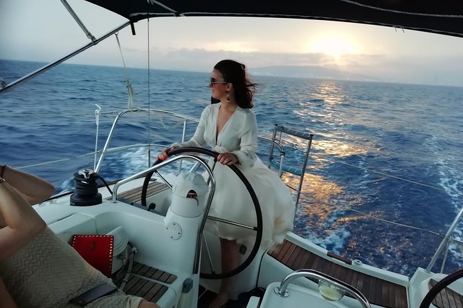 Luxury Private Sunset Cruise in Barcelona – Open Bar Included - Maremagnum and the Barcelona Waterfront
