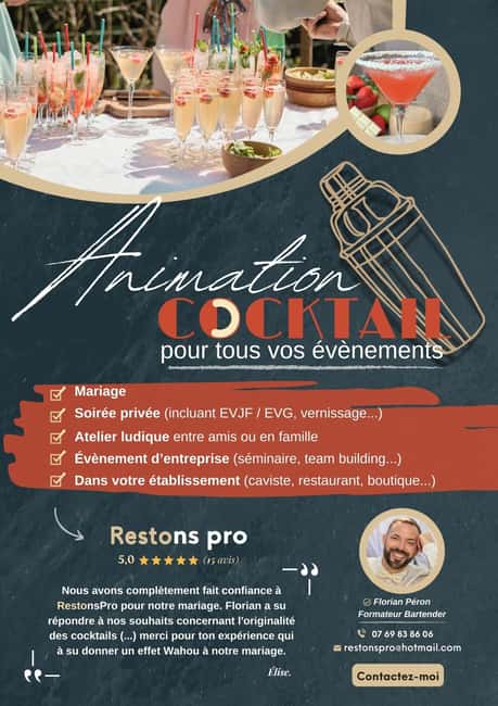 Lyon: Cocktail workshop in your home - Who should book this workshop?