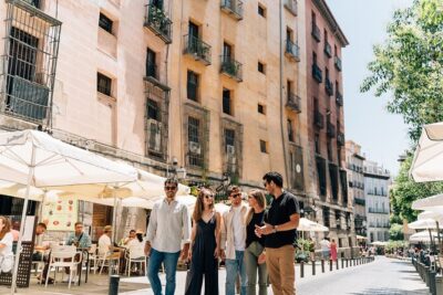 Madrid Tapas & Wine Tour with Rooftop Views and Local Guide
